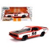 1973 Plymouth Barracuda #54 1/24 Diecast Model Car by Jada