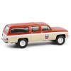 1988 GMC Suburban Sierra Classic C10 'Chevron' Orange and Beige with White Stripes 'Chevron Special Edition' Series 1 1/64 Diecast Model Car by Greenlight
