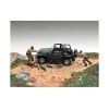 '4X4 Mechanics' 2 Piece Diecast Figure Set 3 for 1/43 Scale Models by American Diorama