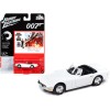 1967 Toyota 2000GT Convertible White (James Bond 007) 'You Only Live Twice' (1967) Movie 'Pop Culture' Series 1/64 Diecast Model Car by Johnny Lightning