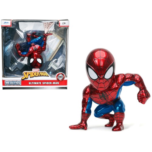 Ultimate Spider-Man 5' Diecast Figure 'Marvel's Spider-Man' 'Metalfigs' Series by Jada