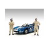 'Racing Legends' 60's Set of 2 Diecast Figures for 1/43 Scale Models by American Diorama