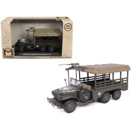 Dodge WC63 Weapons Carrier with Canvas Top Olive Drab 'United States Army' 1/43 Diecast Model by Militaria Die Cast