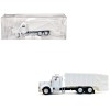 Peterbilt 367 Garbage Truck White 1/87 (HO) Plastic Model Car by Promotex