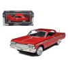 1964 Chevrolet Impala Red 1/24 Diecast Model Car by Motormax