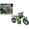 Kawasaki KX450SR Dirt Bike Motorcycle #21 Jason Anderson Green and Black 'Kawasaki Racing Team' 1/12 Model by New Ray