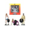 Val, Meg and Gary Tire Brigade 3 piece Figurine Set 1/24 by Motorhead Miniatures
