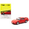 Mazda RX-7 FD3S RHD (Right Hand Drive) Red 'Student Driver' 'J Collection' Series 1/64 Diecast Model by Tarmac Works