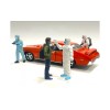 Hazmat Crew Figurine VI for 1/24 Scale Models by American Diorama