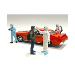 Hazmat Crew Figurine VI for 1/24 Scale Models by American Diorama