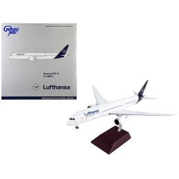 Boeing 787-9 Commercial Aircraft 'Lufthansa' White with Blue Tail 'Gemini 200' Series 1/200 Diecast Model Airplane by GeminiJets