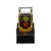 CAT Caterpillar 272D3 Skid Steer Loader with Operator Yellow 'High Line' Series 1/32 Diecast Model by Diecast Masters