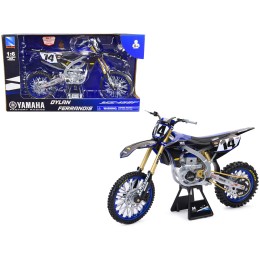 Yamaha YZ450F Motorcycle #14 Dylan Ferrandis 'Yamaha Factory Racing' 1/6 Diecast Model by New Ray