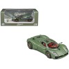 Pagani Utopia Green Metallic 1/64 Diecast Model Car by CM Model