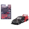 Nissan 'LB-Super Silhouette' S15 SILVIA RHD (Right Hand Drive) Red and Black 'ADVAN' Limited Edition 1/64 Diecast Model Car by Mini GT