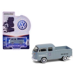 1978 Volkswagen Type 2 Double Cab Pickup Truck 'Volkswagen Service' Gray 'Club Vee-Dub' Series 20 1/64 Diecast Model Car by Greenlight