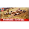 Level 3 Model Kit North American B-25C/D Mitchell Bomber Aircraft with 2 Scheme Options 1/72 Plastic Model Kit by Airfix