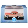1955 Chrysler New Yorker Deluxe St. Regis Desert Sand and Canyon Tan 1/87 (HO) Scale Diecast Model Car by Oxford Diecast
