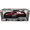 2018 Dodge Challenger SRT Hellcat Widebody Burgundy Metallic 'Die-Cast Collection' Series 1/24 Diecast Model Car by Motormax