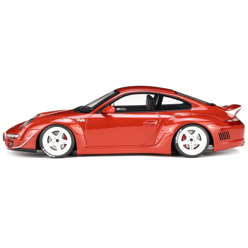 2021 Porsche 911 RWB 'AKA Phila' Red 1/18 Model Car by GT Spirit