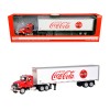 Truck Tractor with 53' Trailer 'Drink Coca-Cola' Red and White 1/50 Diecast Model by Motorcity Classics