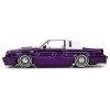 1987 Buick Grand National Candy Purple with Graphics and White Top and Interior 'Bigtime Muscle' Series 1/24 Diecast Model Car by Jada