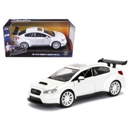 Mr. Little Nobody's Subaru WRX STI White 'Fast & Furious F8: The Fate of the Furious' Movie 1/24 Diecast Model Car  by Jada