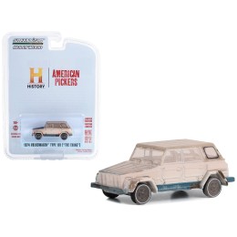 1974 Volkswagen Thing (Type 181) Beige (Weathered) 'American Pickers' (2010-Current) TV Series 'Hollywood Series' Release 39 1/64 Diecast Model Car by Greenlight