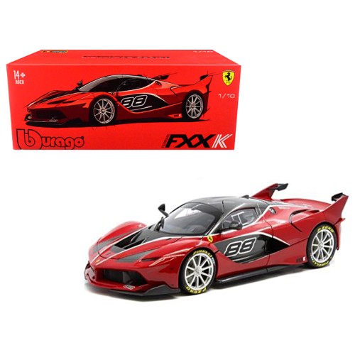 Ferrari FXX-K #88 Red 'Signature Series' 1/18 Diecast Model Car by Bburago