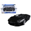 Lamborghini Aventador LP 700-4 Roadster Matt Black 1/24 Diecast Model Car  by Maisto