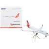 Airbus A220-300 Commercial Aircraft 'QantasLink - Qantas Airways' (VH-4XB) White with Red Tail 'Gemini 200' Series 1/200 Diecast Model Airplane by GeminiJets
