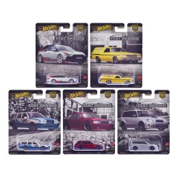 'Fast Wagons' 5 piece Set 'Car Culture' 2024 Series J Diecast Model Cars by Hot Wheels