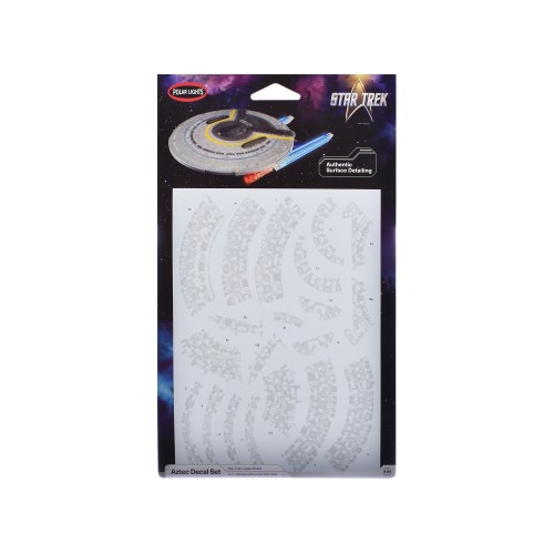 USS Cerritos NCC-75567 Aztec Decal Set 'Star Trek: Lower Decks' (2020-2024) TV Series 1/1400 Scale by Polar Lights