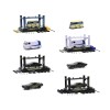 Model Kit 4 piece Car Set Release 44 Limited Edition to 9400 pieces Worldwide 1/64 Diecast Model Cars by M2 Machines