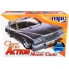 Skill 2 Model Kit 1980 Chevrolet Monte Carlo 'Class Action' with Motorcycle and Trailer (Skill 2) 1/25 Scale Model Car by MPC