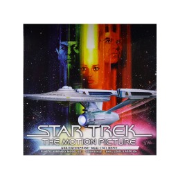 Skill 2 Model Kit U.S.S. Enterprise NCC-1701 Refit Spaceship 'Star Trek: The Motion Picture' (1979) Movie 1/350 Scale Model by Polar Lights