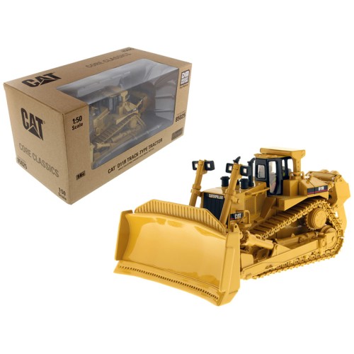 CAT Caterpillar D11R Track Type Tractor with Operator 'Core Classics Series' 1/50 Diecast Model by Diecast Masters