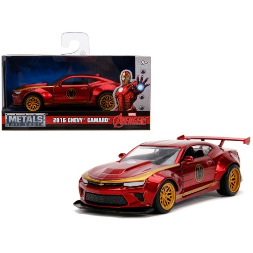 2016 Chevrolet Camaro 'Iron Man' Theme 'Marvel' Series 1/32 Diecast Model Car by Jada