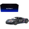 Porsche 918 Spyder Weissach Package Black/ Martini Livery #15 1/18 Model Car  by Autoart
