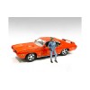 Retro Female Mechanic IV Figurine for 1/24 Scale Models by American Diorama