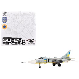 Sukhoi Su-24M Fencer-D Bomber Aircraft 'Ukraine War' (2023) Ukrainian Air Force 1/72 Diecast Model by JC Wings