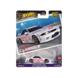 Nissan Skyline GT-R (R32) 'Pandem' White with 'Hot Wheels' Logo 'Modern Classics' Series Diecast Model Car by Hot Wheels