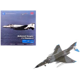 McDonnell Douglas F-4F Phantom II Fighter-Bomber Aircraft 'Jagdgeschwader 74 (JG 74) Molders' (1982) German Luftwaffe 'Air Power Series' 1/72 Diecast Model by Hobby Master
