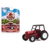 1946 Ford 8N Tractor Red with Black Canopy 'Down on the Farm' Series 7 1/64 Diecast Model by Greenlight