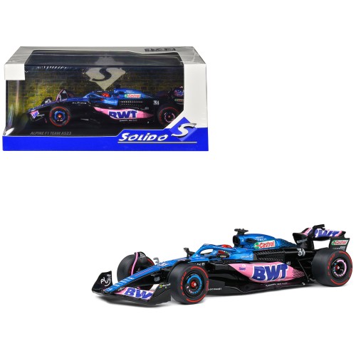 Alpine A523 #31 Esteban Ocon 'BWT' 3rd Place 'Formula One F1' Monaco GP (2023) 1/43 Diecast Model Car by Solido