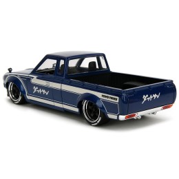 1972 Datsun 620 Pickup Truck Blue Metallic and Cream 'JDM Tuners' Series 1/24 Diecast Model Car by Jada
