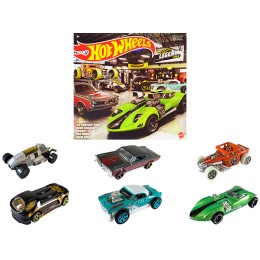 'Hot Wheels Legends' 6 piece Set Diecast Model Cars by Hot Wheels