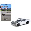 Nissan Skyline HT 2000GT-R RHD (Right Hand Drive) Silver Chrome 'Japan Special Edition' 'Global64' Series 1/64 Diecast Model Car by Tarmac Works