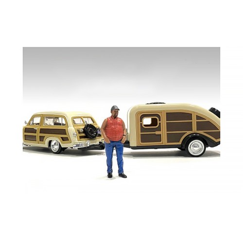 'Campers' Figure 1 for 1/24 Scale Models by American Diorama