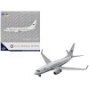 Boeing 737-700 Aircraft 'Royal Australian Air Force' (A36-002) White with Blue Stripes 'Gemini Macs' Series 1/400 Diecast Model Airplane by GeminiJets